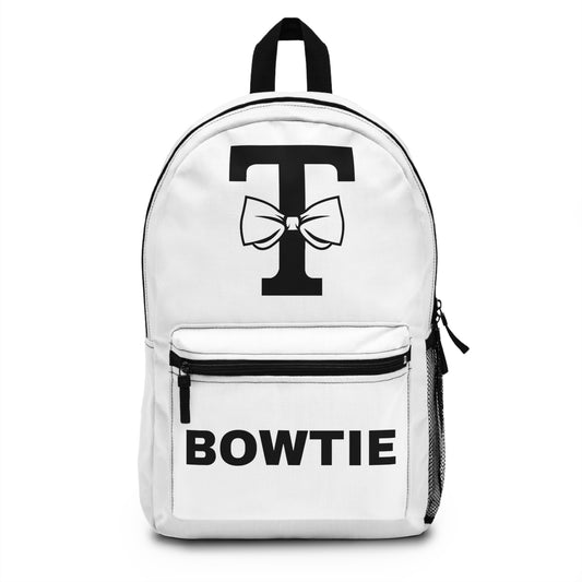 Bowtie White Backpack